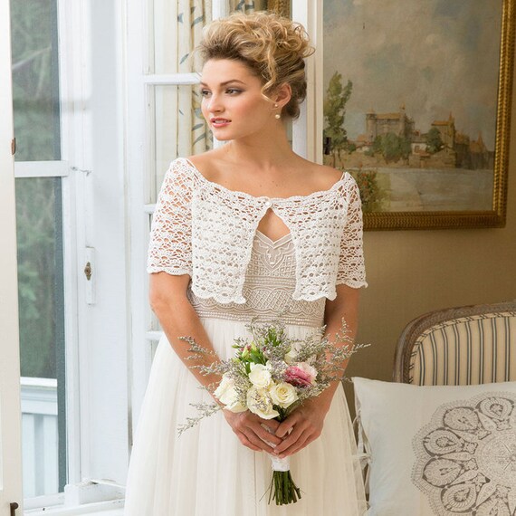 ivory cardigan for wedding