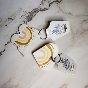 Rainbow key chain