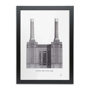 Battersea Power Station- Architecture Print