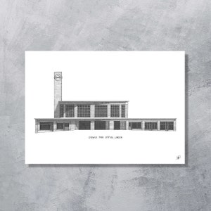 Chiswick Park Station - Architecture Print