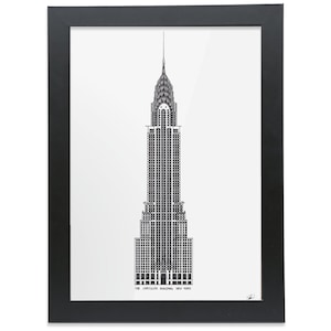 Chrysler Building, New York - Architecture Print