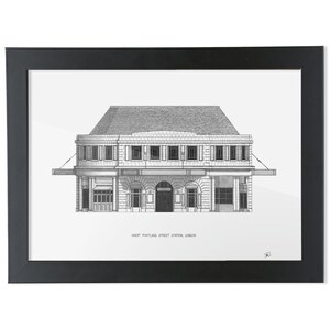 Great Portland Street - London Underground Station - High Quality Print