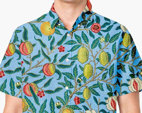 William Morris Four fruits (1862) Hawaiian Shirt | Art Series