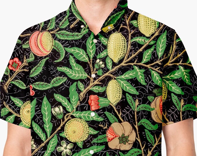 William Morris Fruit (1862) Hawaiian Shirt | Art Series