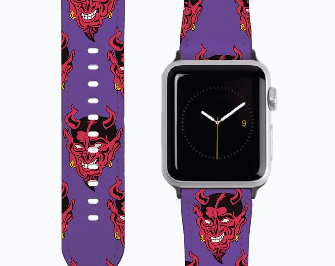 Demon Apple Watch Strap In Purple