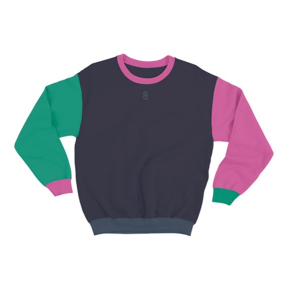Colorblock Sweatshirt in Dark Heather | Pride Month