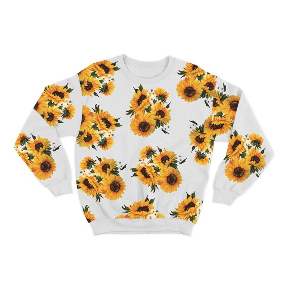 Daisy Sweatshirt in White