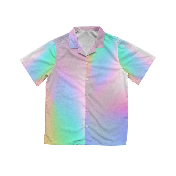 Colorful Gradient Hawaiian Shirt | Pride Month