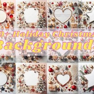 Urlaub Weihnachten Hintergrund Mockup Bundle, Cosy Weihnachten Hintergrund Mockup Rahmen Leerzeichen, 60+ Weihnachts Mock ups Canva Mock up Bundle