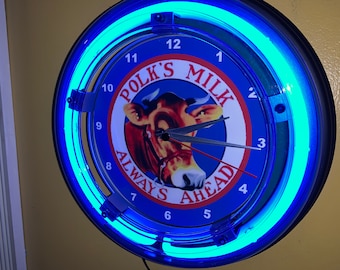 Wrendale Wall Clock Cow Design