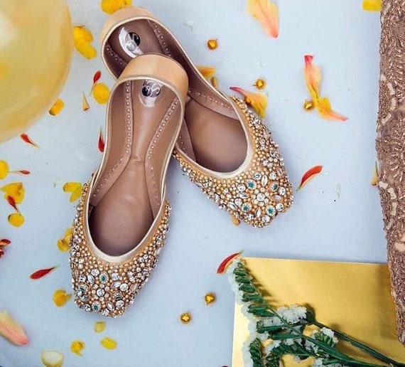 Beautiful Embellished Wedding Flats 