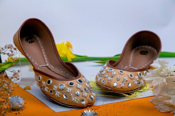 embellished slip on shoes