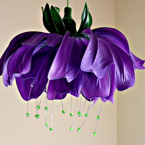 Chandelier  flower  pivoine Light   Pendant Light Sculpture Lamp Shade Art Craft Lamp Soft light