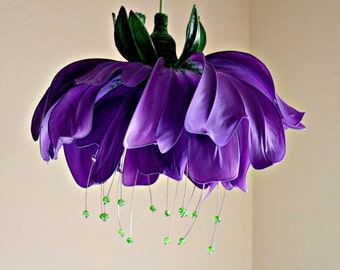 Chandelier  flower  pivoine Light   Pendant Light Sculpture Lamp Shade Art Craft Lamp Soft light