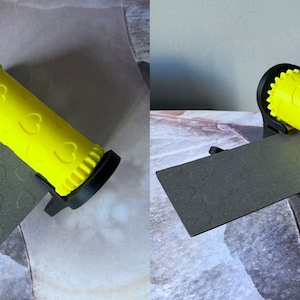 Business Card Embosser – 3D Printed Embossing Tool – Add Texture to Cards – Custom Logo Option – Professional Branding – Tactile Card Maker