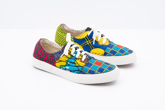 colourful vans shoes