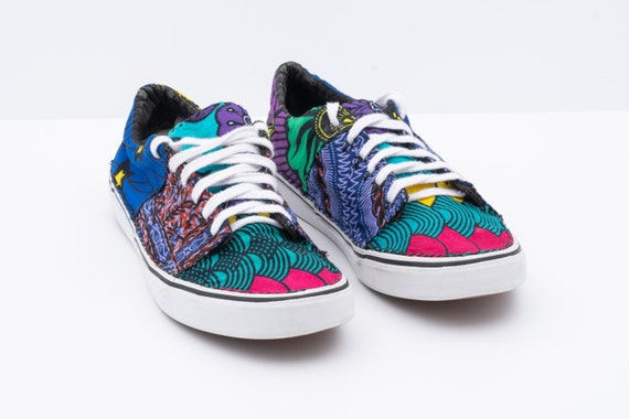 colourful vans shoes