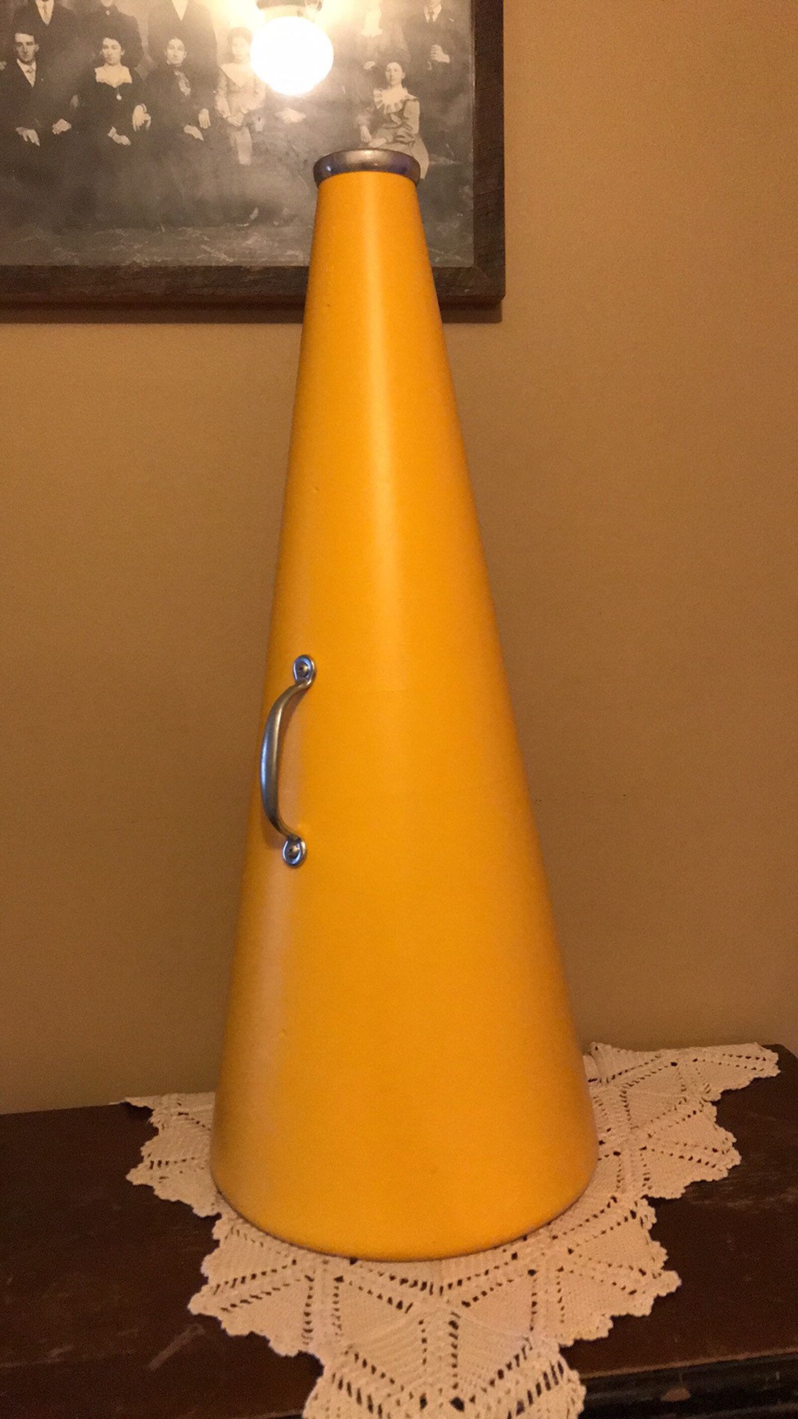 Vintage cheerleading megaphone 24 made in USA Etsy