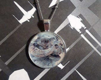 1" Tauntaun necklace