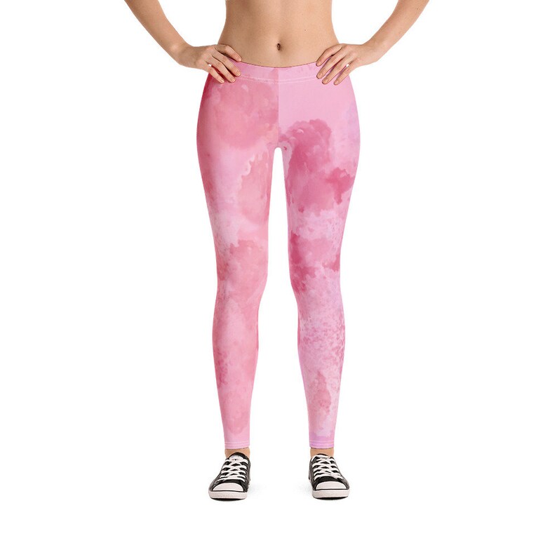 light pink workout leggings