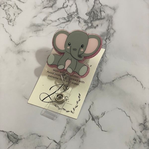 Elephant Badge - Etsy