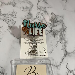 Nurse Life Badge Reel