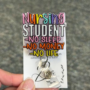 Nursing Student Badge Reel