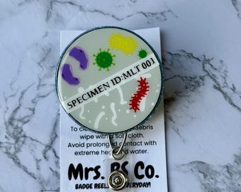 Petri Dish Badge Reel