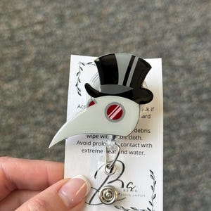 Plague Doctor Badge Reel