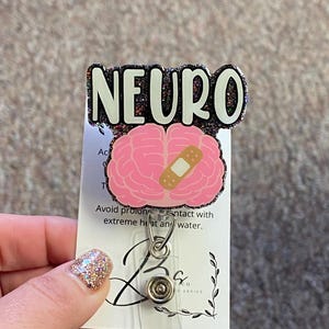 Neuro Badge Reel - Medical Badge Reel
