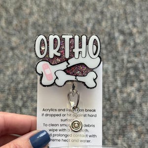 Ortho Badge Reel - Orthopedic Badge Reel