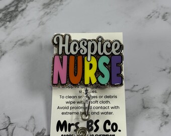 Hospice Nurse Badge Reel