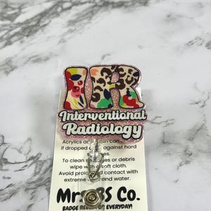 Interventional Radiology Badge Reel