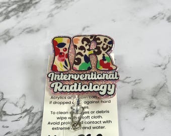 Interventional Radiology Badge Reel