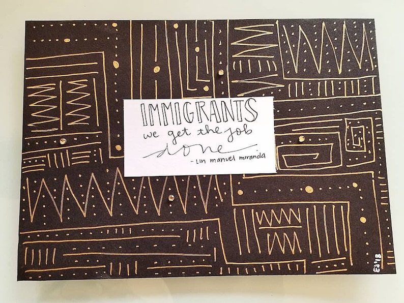 Lin Manuel Miranda Hamilton Immigrants We Get The Job Done Etsy
