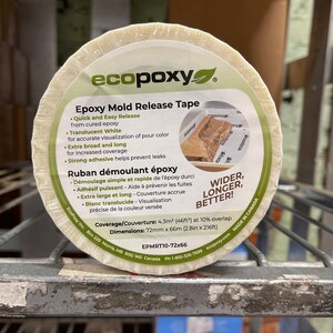 Ecopoxy Epoxy Mold Release Tape