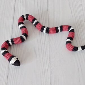 Crochet Serpent Serpent Mignon Cadeau Des Enfants Serpent Etsy France