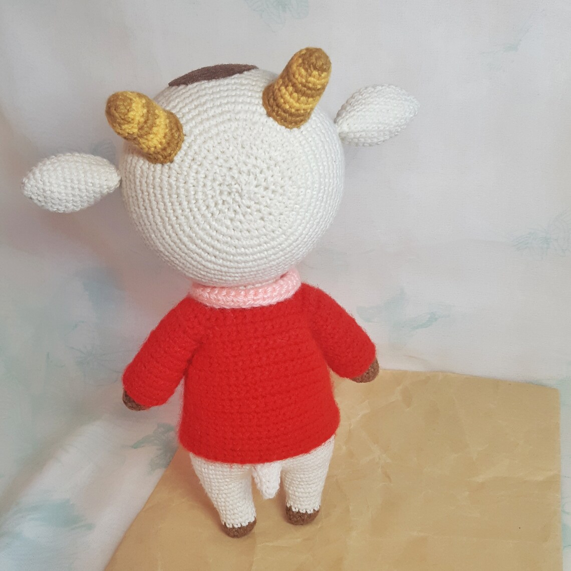 Chevre animal crossing plush crochet goat toys goat toys Etsy