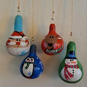 Gourd, Gourd Ornament, Kachina, Southwest Ornament, by Award Winning Gourd Artist,  Patricia Carroll Sailors.