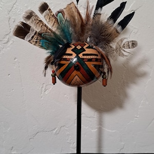 Gourd, Gourd Mask, Gourd Figurine, Gourd Art, by Award Winning Gourd Artist, Patricia Carroll Sailors