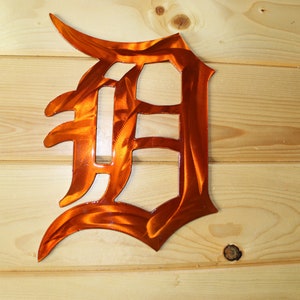Detroit Tigers Baseball/Detroit Tigers Logo/Detroit Sports Teams/Detroit Tiger Gifts/Detroit Sports Fans/Metal Wall Art/Detroit Tigers Sign