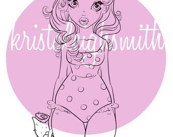 Swimsuit Stationery Etsy