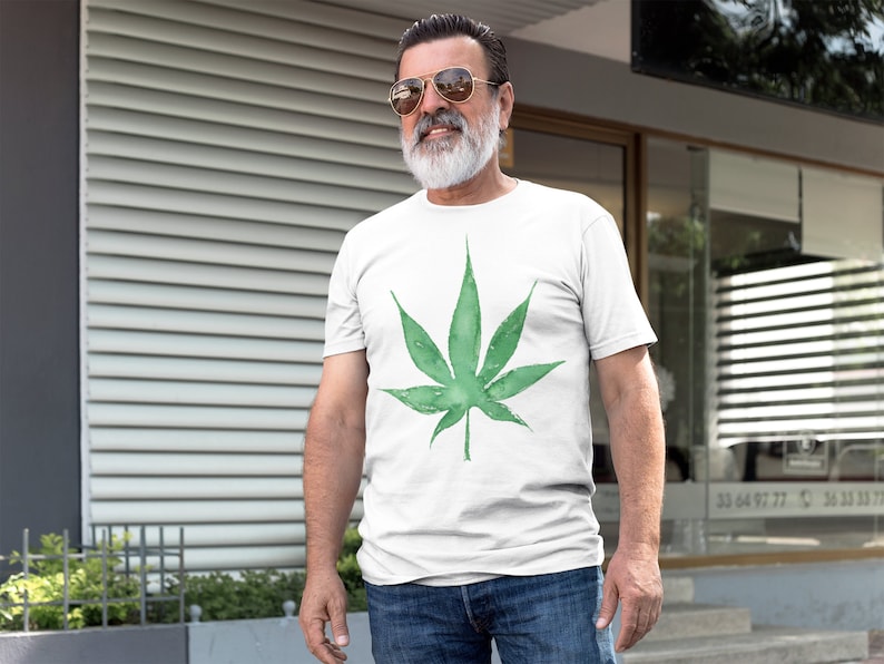 THC Weed Shirt Per Uomo Donna Cannabis Formula Chimica Regalo - Foto 12