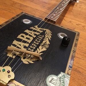 Tenor Cigar Box Guitar - Acoustic/Electric