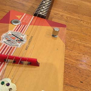 Tenor Cigar Box Guitar - Acoustic/Electric
