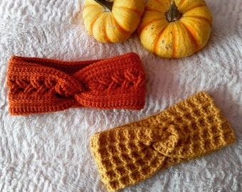 Knotted Autumn Earwarmer Headband