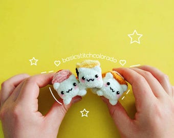 Crochet Nigiri Cat