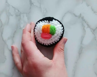 Crochet Sushi Hacky Sack