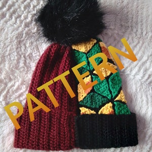 Crochet Pattern Demon Anime Water Pillar Design Hat