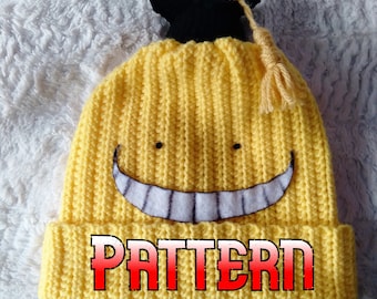 Haakpatroon smileyhoedje
